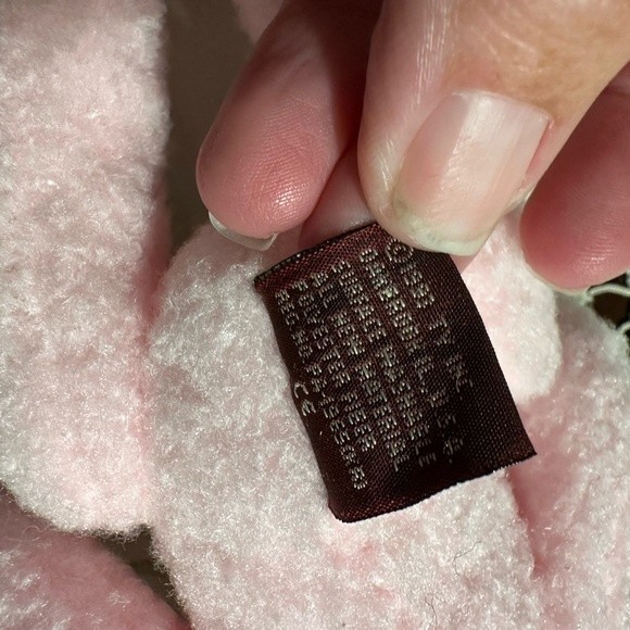 Ty Attic Treasures Lamb Bunny Bear Lot of 5 Beanie Babies 1993 - Picture 16 of 16